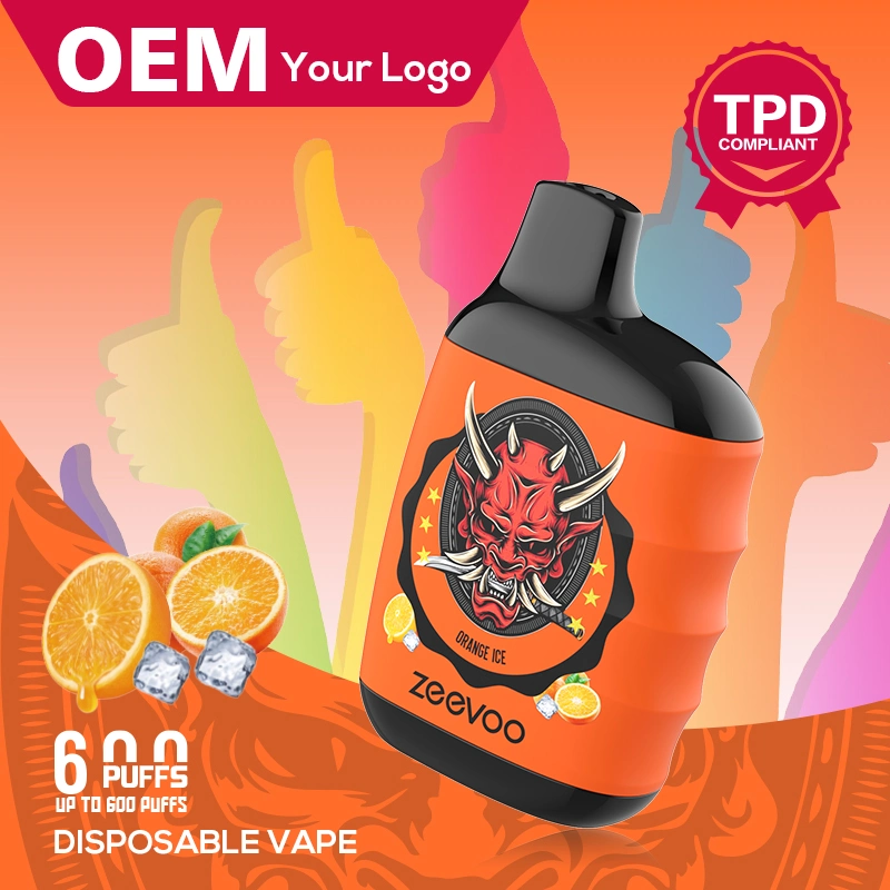 Nuevo diseño Mesh Coil Equipo de vaporización desechable E Cigarette 11 Sabores disponibles