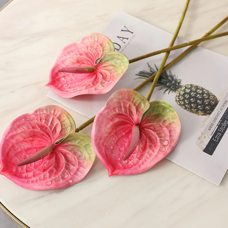 3D Printing Artificial Anthurium Stems Home Decorative Plastic Flower Stem with Cheap Price for Home Table