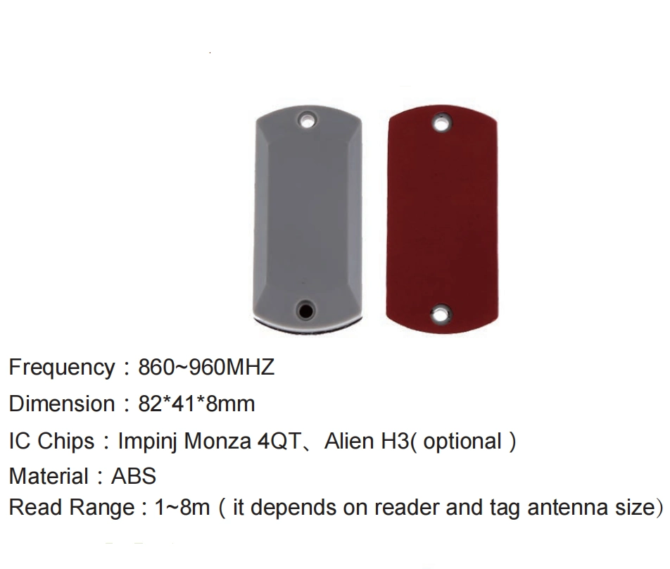 RFID Ultra-High Frequency Storage الأصول الثابتة إدارة الملصقات الإلكترونية المضادة للمعدن