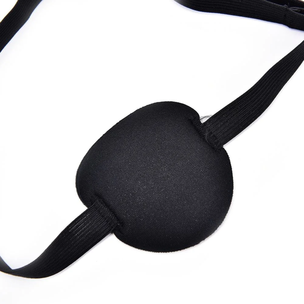 Polyester Pirate Eye Patch für ein Auge schlafend Auge Maske Mode Amazon meistverkaufte 3D Neuheit Milch Seide Stoff Sleep Eyemask