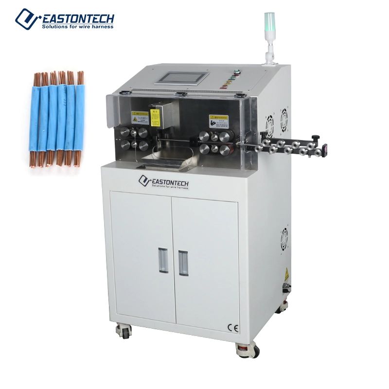 Silicone Wire Strip and Cut Machine Round Wire Peeling Automatic Household Wire Cutting Machine 110V /220V
