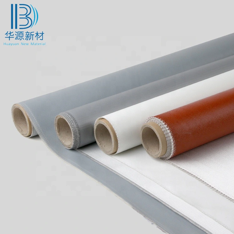 Grey Welding Fabric Silicone Coated Fiberglass Cloth for Welding Curtains & Blankets