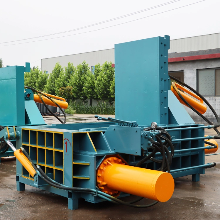 160 Tons of Scrap Metal Press Automatic Aluminum Alloy Scrap Hydraulic Baling Machine