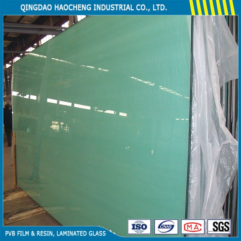 6.38mm Clear Laminated Glass Panel with PVB Film