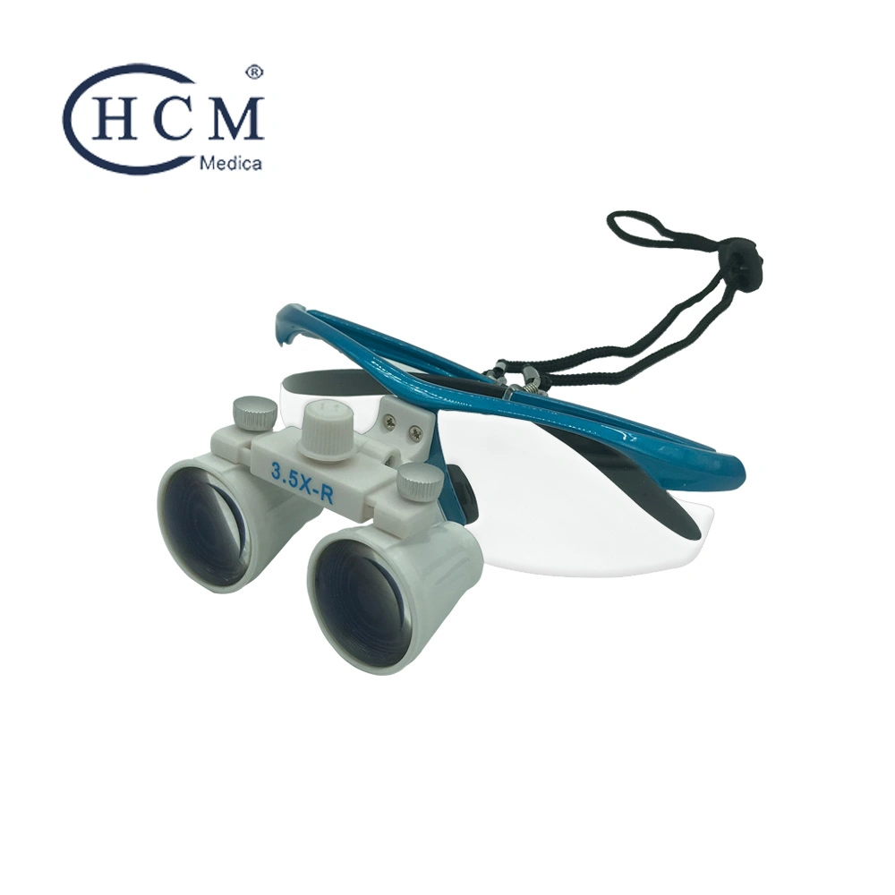 Preço baixo portátil óptica vendedor quente de emergência 2,5X da estrutura de metal Binocular Loupes cirúrgicos otorrinolaringológicos Dentária Lupas