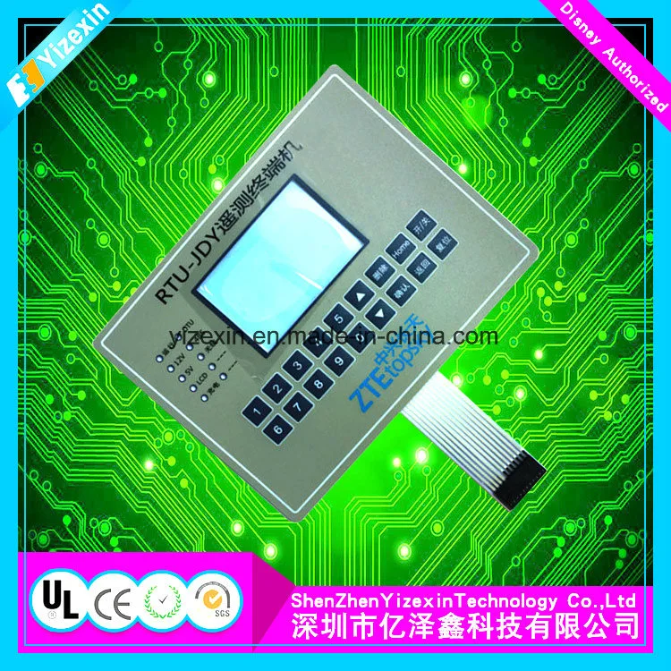 Various Types Membrane Switch Made by Different Imported Material