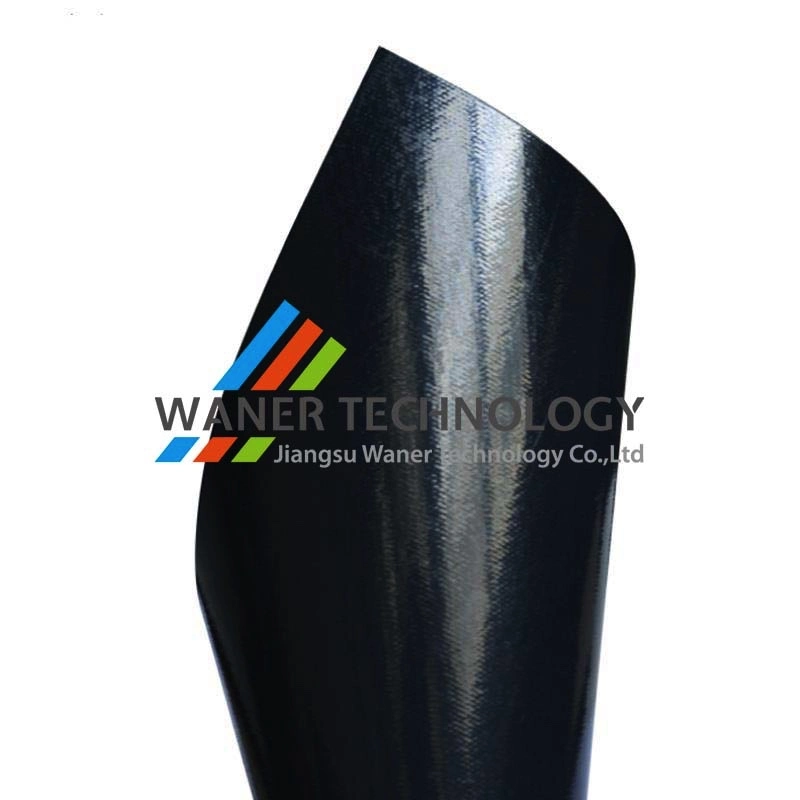 Anti Static Black PTFE Fiberglass Cloth Fabric for Fire Pervention