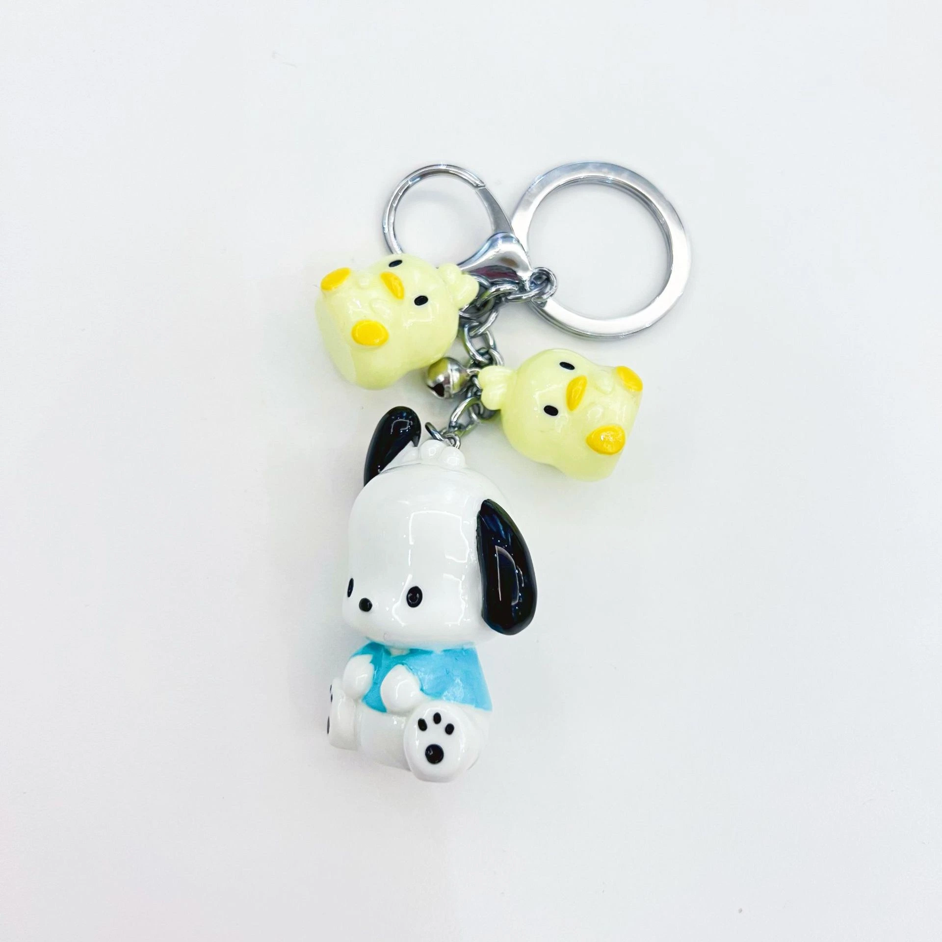 Ruunjoy New Arrivals Cute Sanrio Keychains PVC Pendants High quality/High cost performance Kawaii Cartoon PVC Wholesale/Supplier Sanrio Key Chains