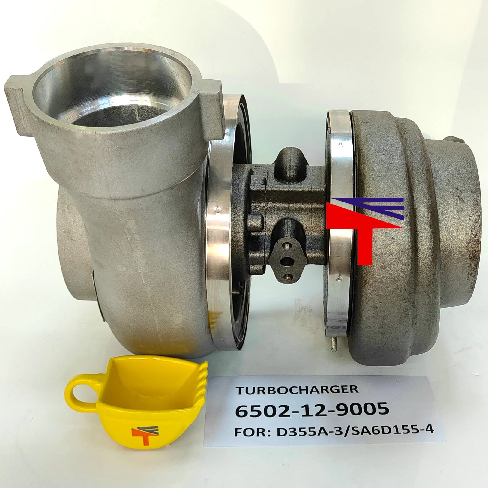 Excavator Construction Machinery Parts 6502-12-9005 for SA6d155-4A Engine Turbocharger