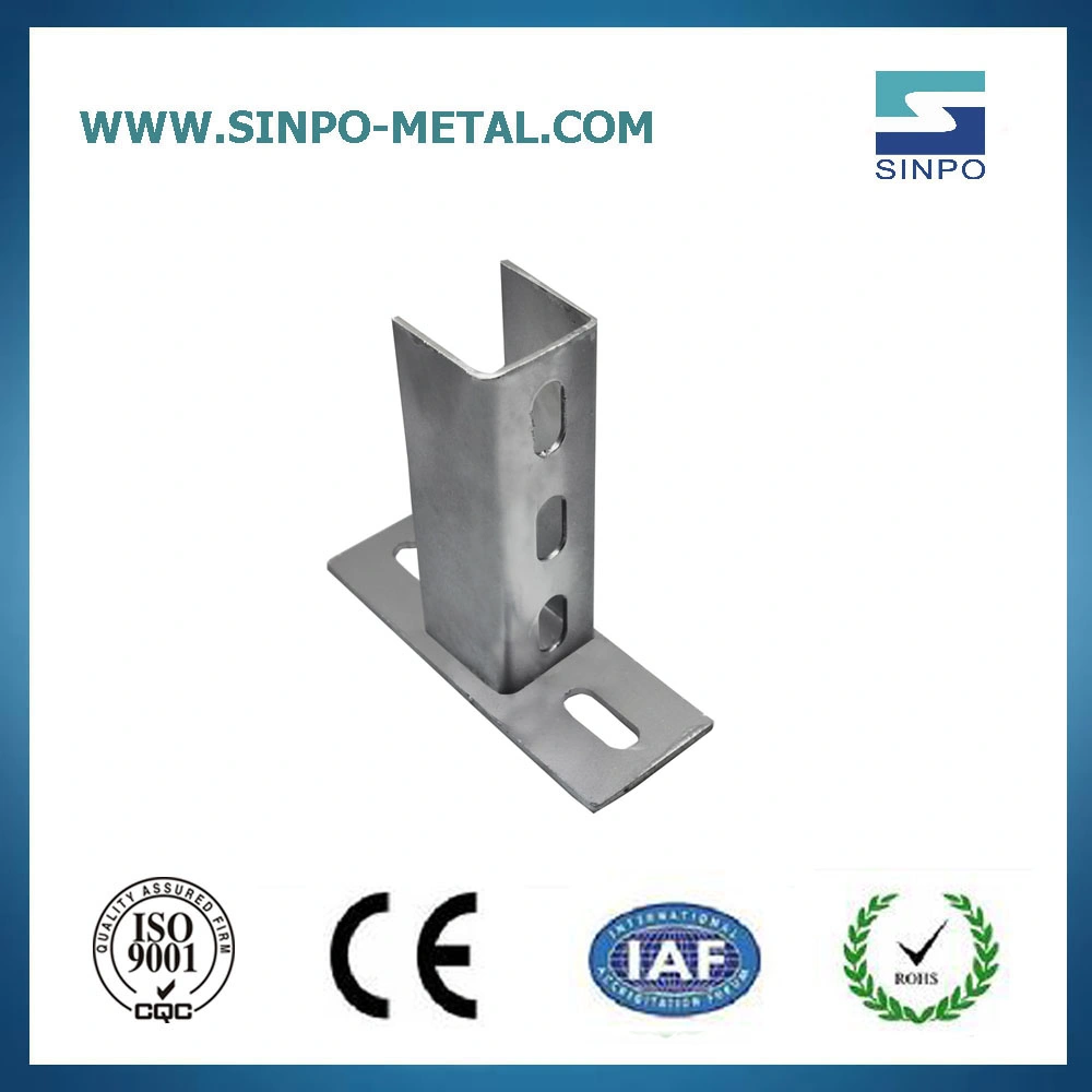 Estructura de montaje solar de acero galvanizado para el sistema de energía solar terrestre