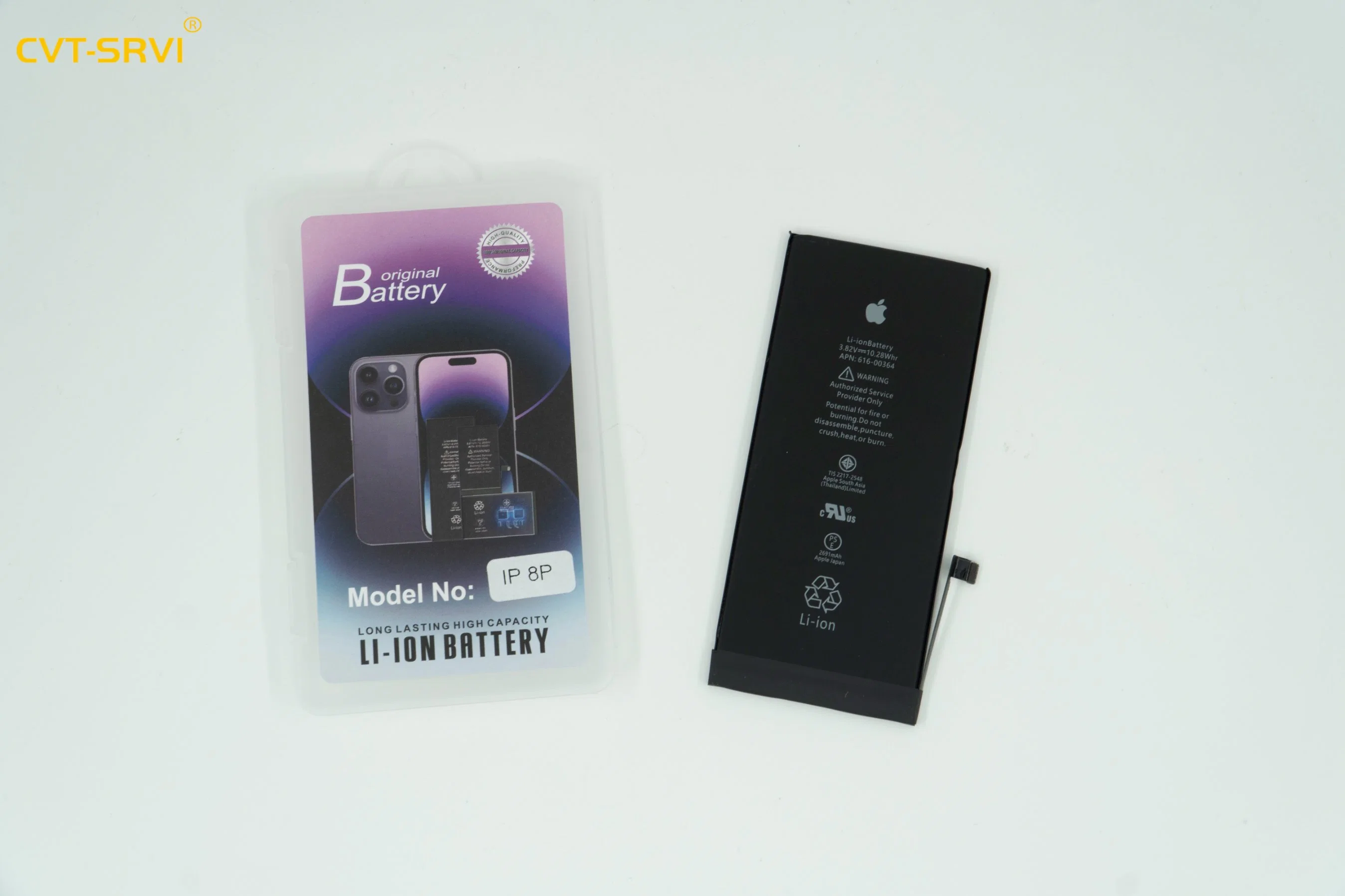 Bateria de telemóvel de qualidade original OEM bateria de lítio de capacidade total Bateria para iPhone 8 Plus Acessórios de telefone