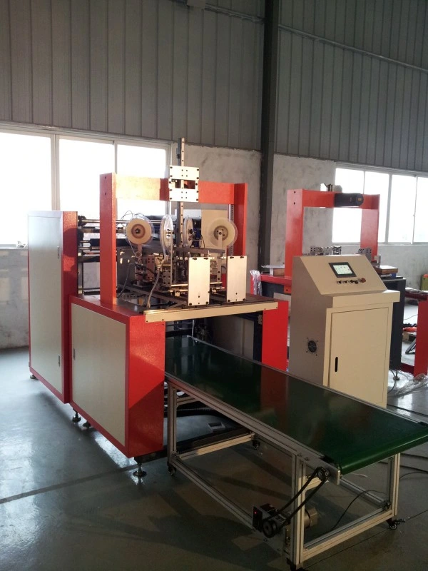 Automatic Gift Box Production Line Includes Slotting, Die-Cutting, Corner Pasting, and Molding