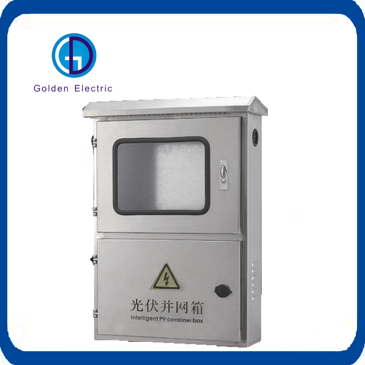 L'EXTÉRIEUR Boîte en acier inoxydable Grid-Connected photovoltaïque PV Boîte de mélangeur de protection contre la foudre monophasé triphasé boîtier de compteur