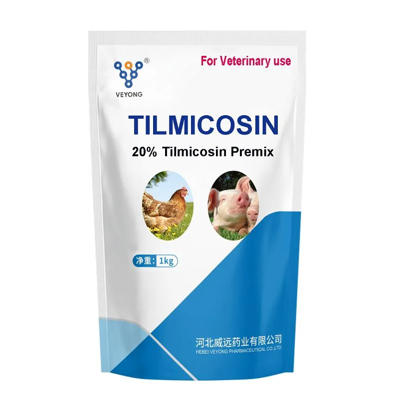 Wholeale Tyvalosin Pulver 20% Tylvalosin Tartrat Premix für Huhn aus China