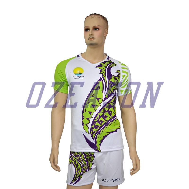 2023 New Arrivals Wholesale/Supplier Cheap Rugby Football Wear Breathable and Loose Men Rugby Uniform