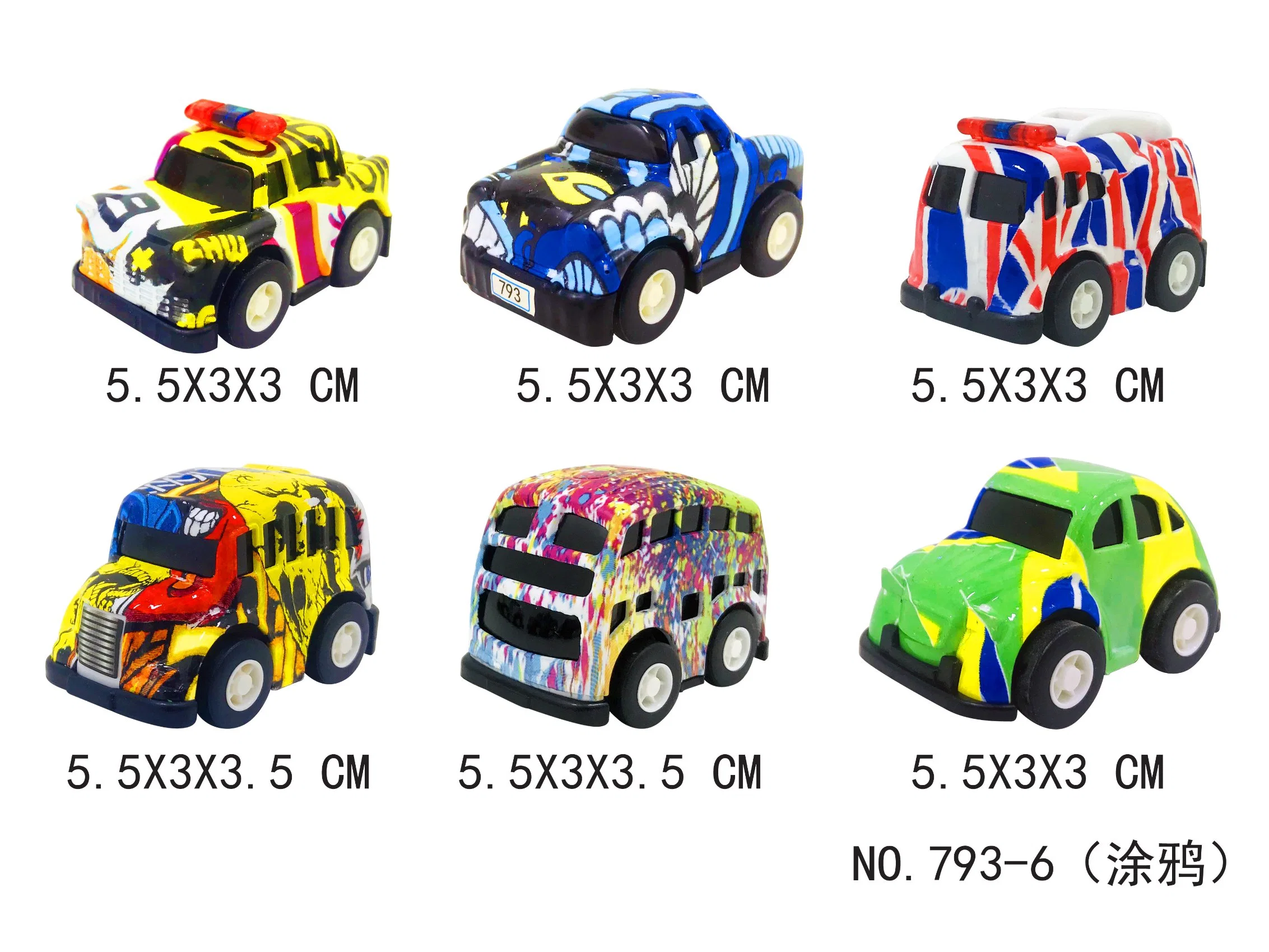 Alloy Vehicle Toys Mini Metal Pull Back Die-Cast Cars