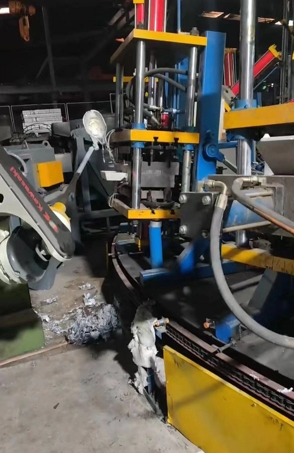 China fabricante de autopartes de la línea de aluminio colado totalmente automática