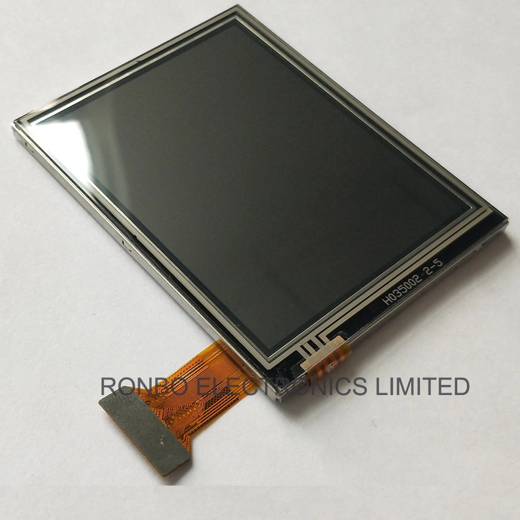 Ecran tactile LCD d'extérieur antireflet TFT résistif transflectif 3.5′ ′