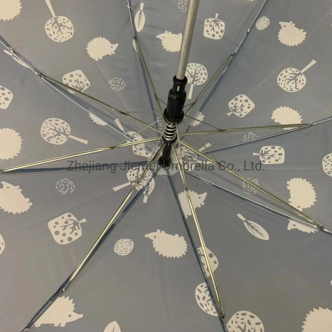 51.5cm Promotion Light Automatic Open Mini Straight Rain Umbrella