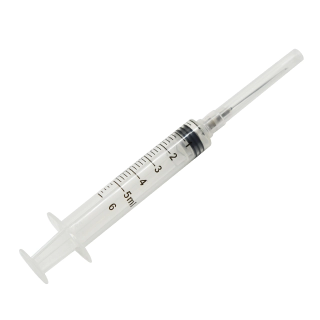 Medical Disposable Sterile Vaccine Retractable Safety Ad Syringe 0.5ml-5ml Luer Slip