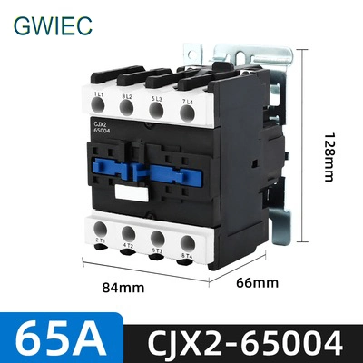 220V/440V 2no 2nc Cjx2 4 Pole Power Contactor LC1 D12004