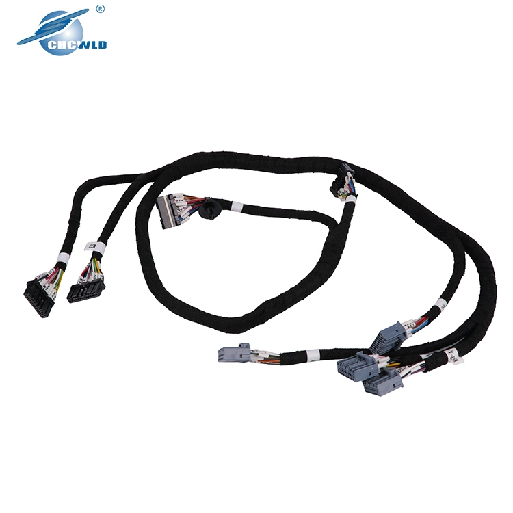 OEM ODM Custom Customized IATF16949 ISO9001 Factory Supply Auto Automotive Audi Engine Wire Wiring Harness with Jst Molex Tyco Deutsch Connector