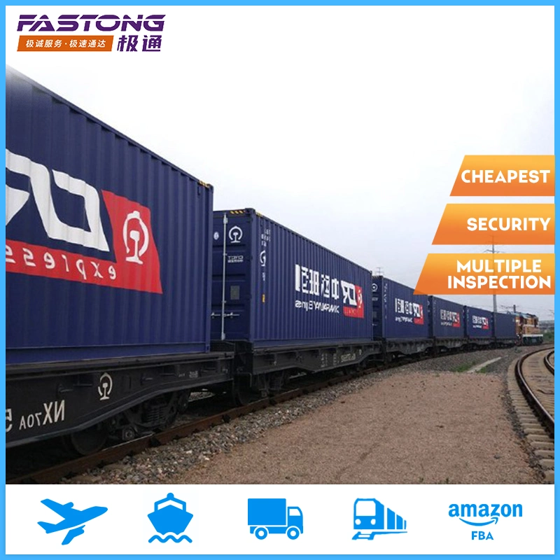 Professionelle Eisenbahn Transport Logistik Service Zug Fracht von Jinan, China nach Moskau, Russland