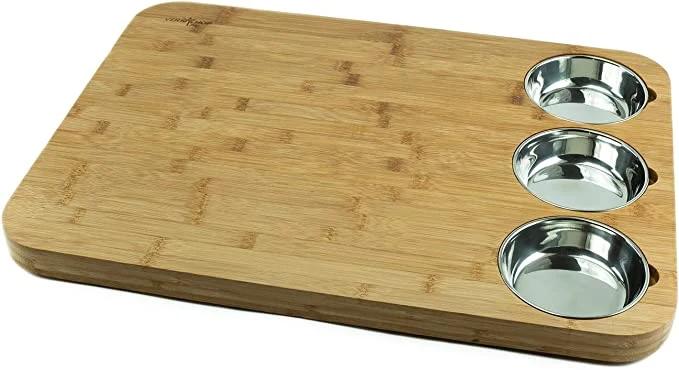 Cheese Cutting Board Collection Cartonizes Dark Bamboo Cheese Cutting Board Set