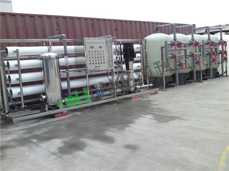 25t Brackish Water Industrial Water Treatment Plant RO Desalination Container