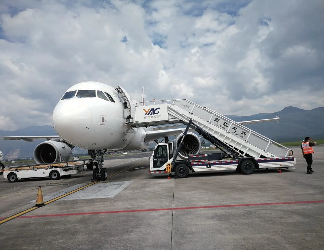 Flughafen Bodenausrüstung Flughafen Elektrische Passagierairstair