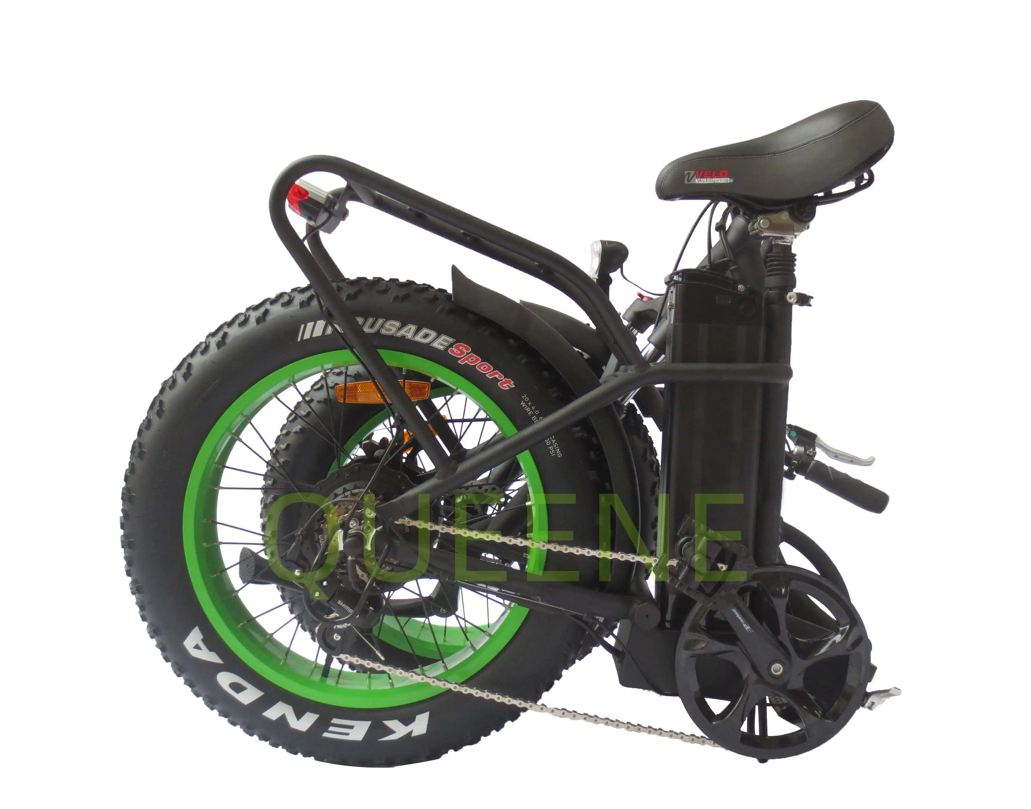 Queene/New Design 20inch Big Tyre Long Distance Ebike Dual Motor E Bike Dual Motor Controller Electric Bicycle 1000W Dual Battery