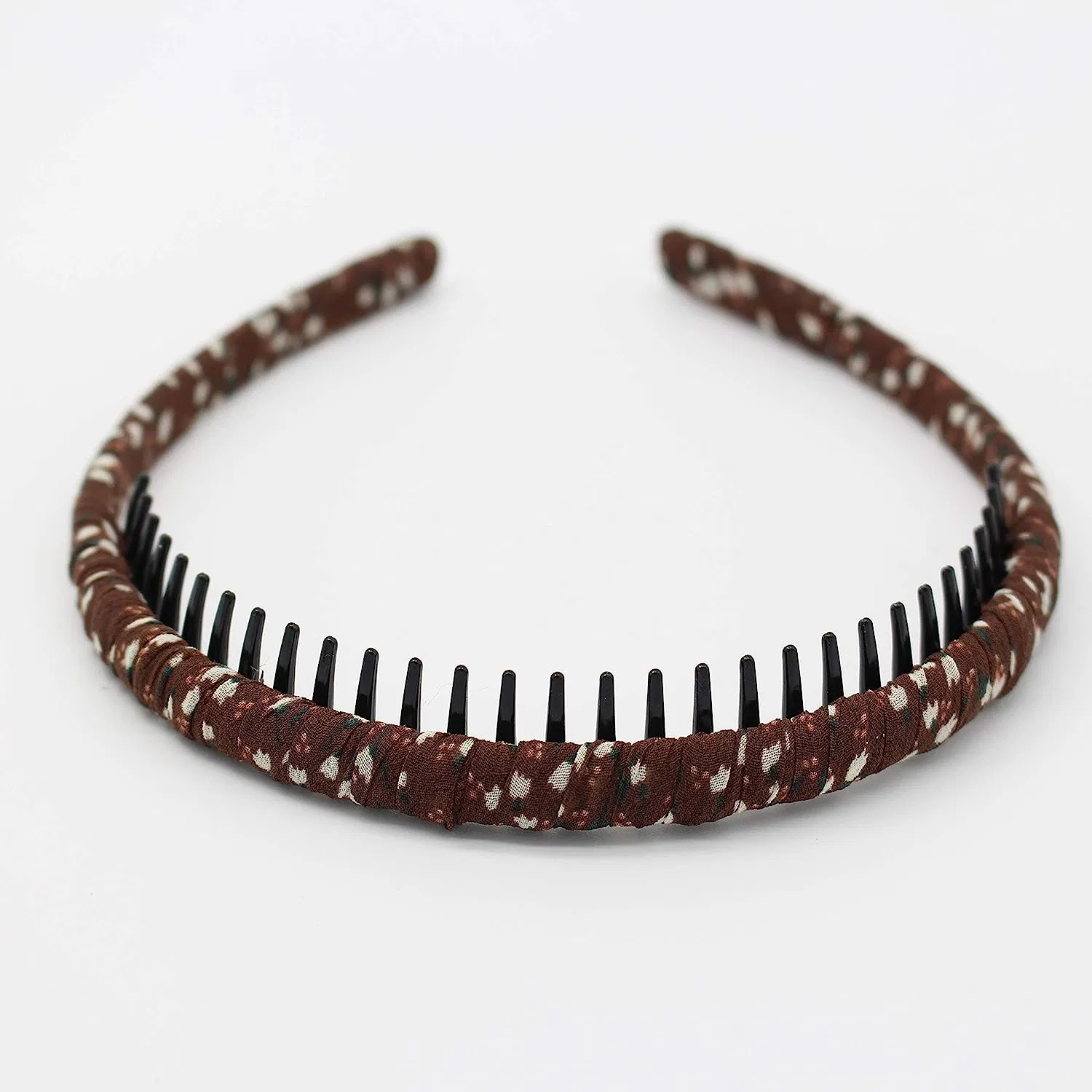 Fashion Accessories Non-Slip Soft Comfy Hair Hoop Fashion Floral Teeth Comb Headbands