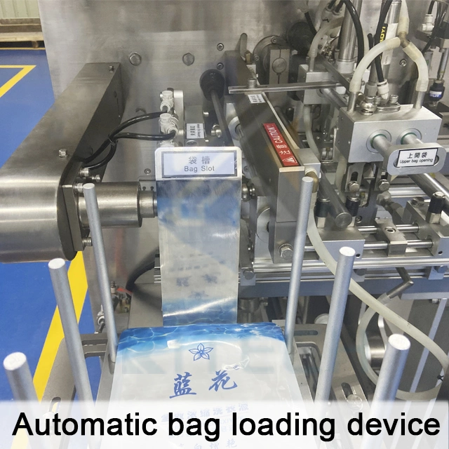 Automatic Syringe Pump Metering Zipper Bag Stand up Liquid Laundry Detergent Soap Pouch Form Fill Seal Wrapping Flow Packaging Packing Filling Machine