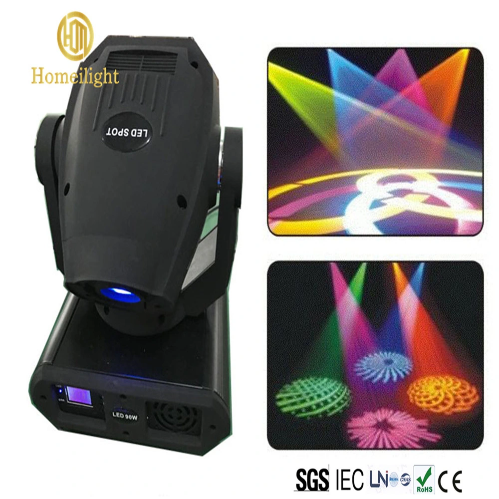 DMX Disco Stage Spot Lighting 60W LED Moving Head Light