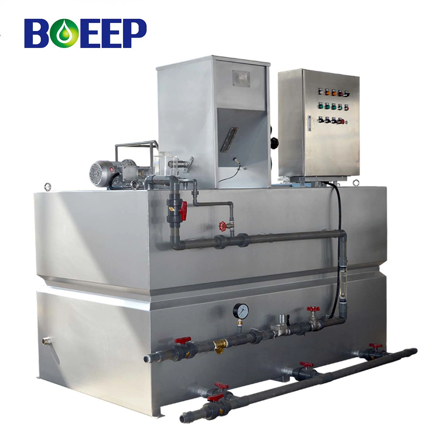 Sewage Treatment Plant Chemical Feed Systems with Controlled Powder Dosing