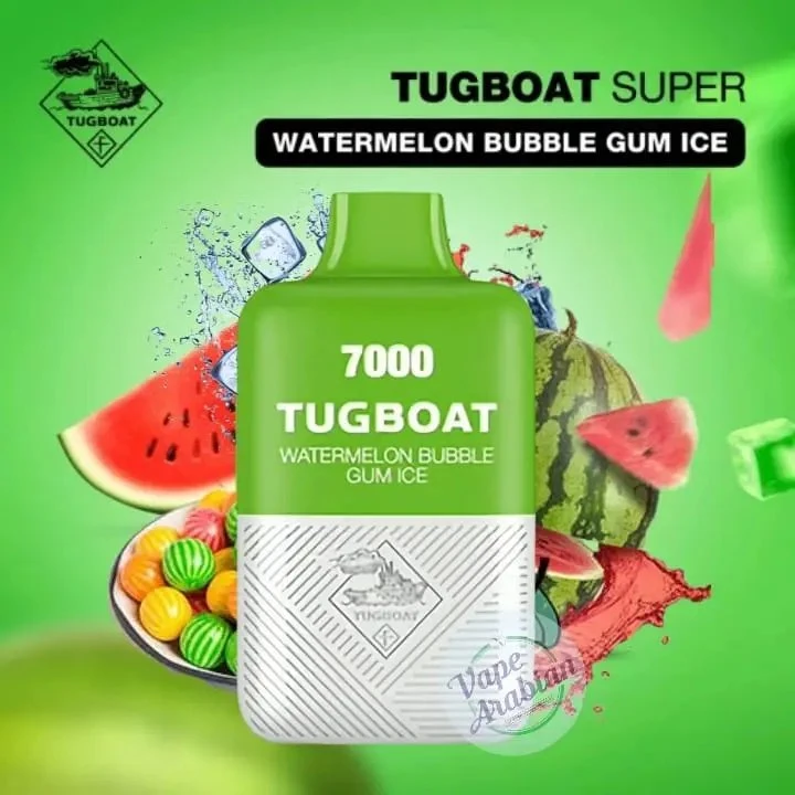 Tugboat Super Kit 8/12 Ml Vape Liquid Replaced Cartridge 7000/12000 Puffs Pod Device