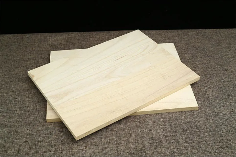 Chinese Birch Finger Joint Board Environmental Protection Bamboo Board Paulownia Wood Larch Wood