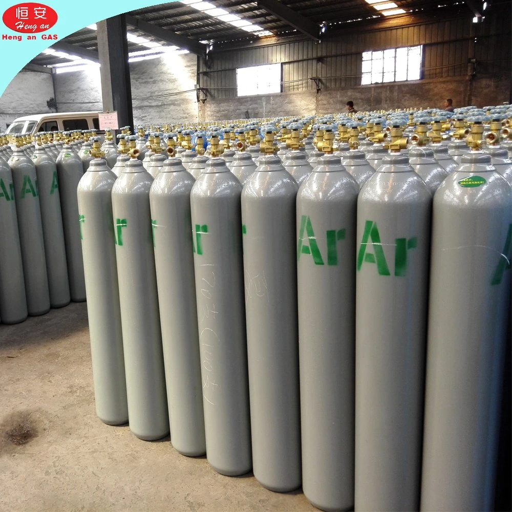 150bar High Pressure 40L Argon Cylinder 99.999% Argon Gas