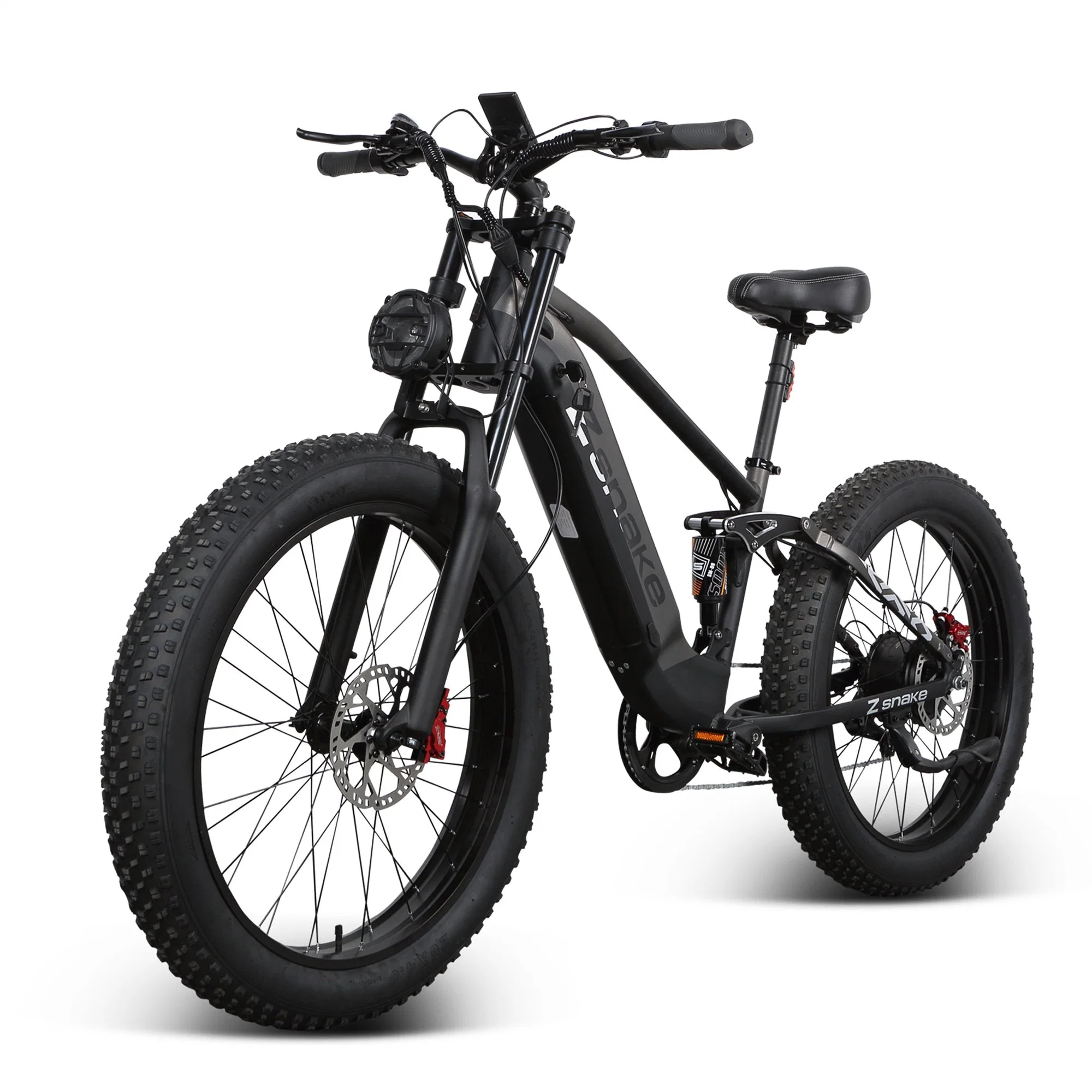 Zsnake 750W электрический Велосипед для взрослых 30 миль/ч электрической Ebike горных районов с 48V 20A Снятие литиевой батареи 26-дюймовый жир дорожных шин вакуума и светодиодный дисплей