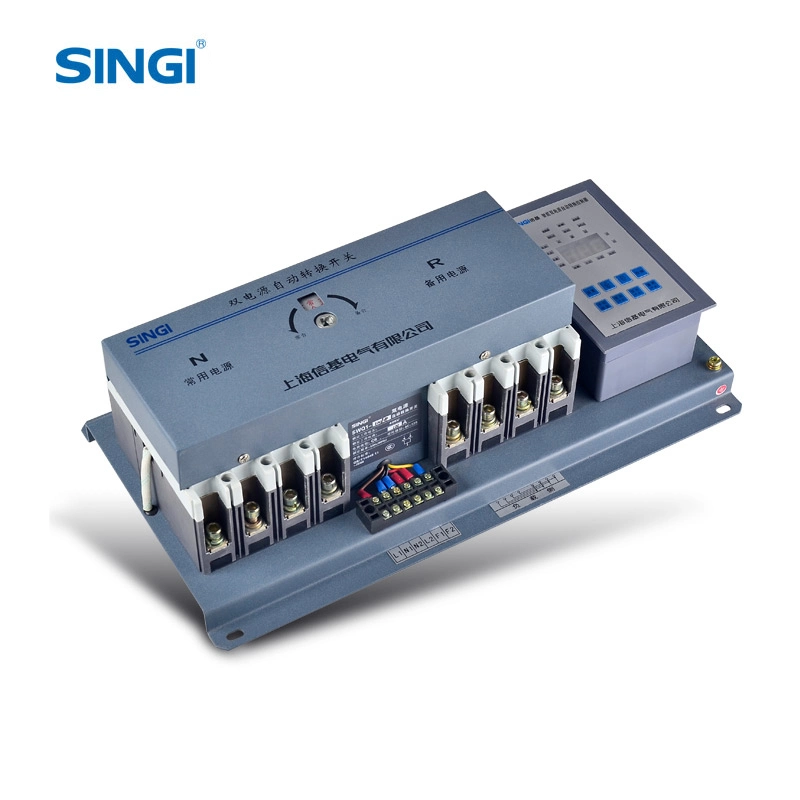 Singi Swq1y-100 3phase générateur 100amp commutateur de transfert automatique