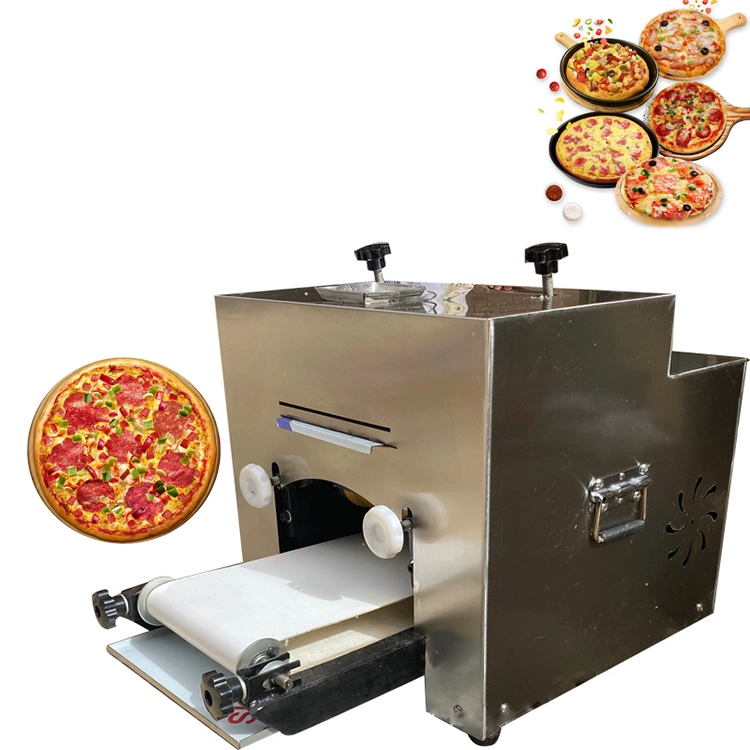 Automatische Pizza Teig Molder Ehemalige Pizza Base Flattener Pizza Press Teileblattschneider Für Teigwalzen