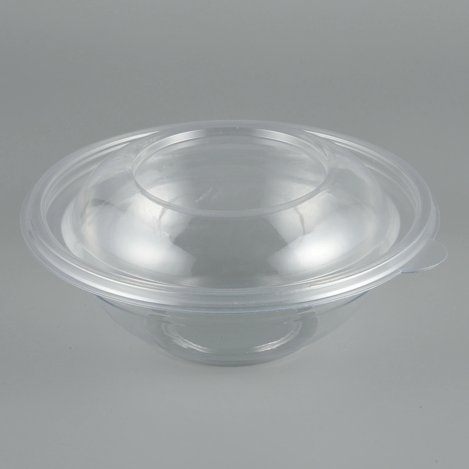 Round Shape 16oz/18oz/24oz/32oz Disposable Pet Salad Bowl with Lid