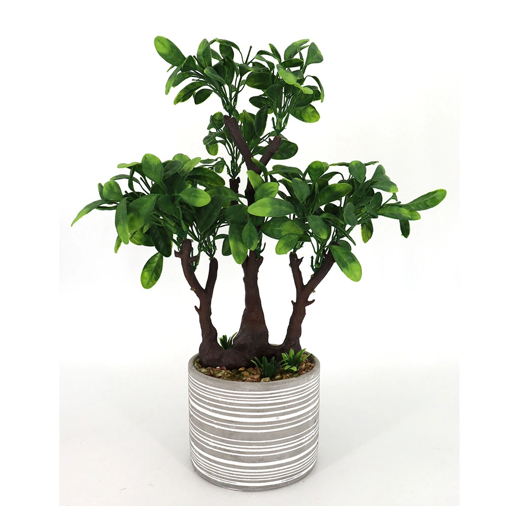 Simulation Bonsai Plant Tree Artificial Potted Palm Plant for Sale