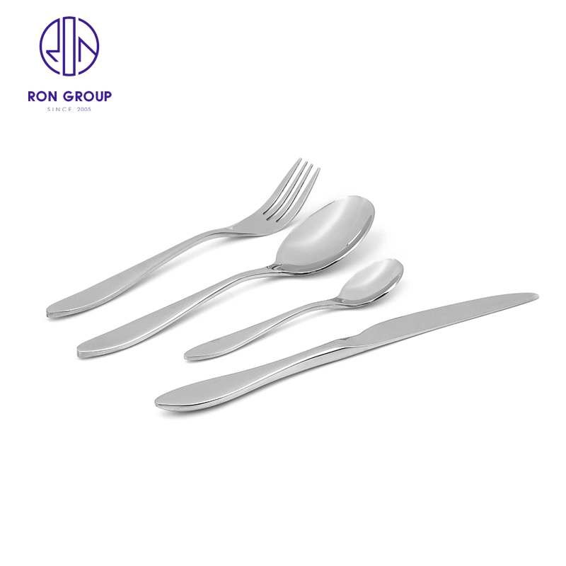 Stainless Steel Cutlery Spoon Knife Fork Dinnerware Tableware for Hotel Wedding Restaurant Coffee Shop