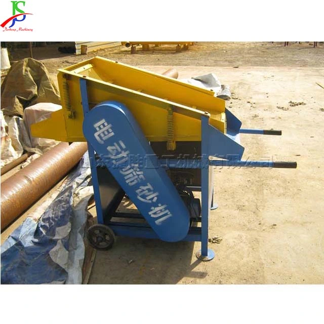 Construction Site Coal Yard Grain Flower Nursery Screening Equipment Electric Sand Screen Machine