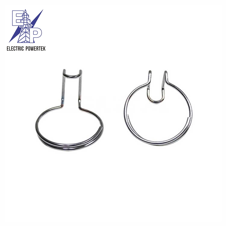 Galvanized Steel Drop Cable Management Ring for FTTH Pole Cabling