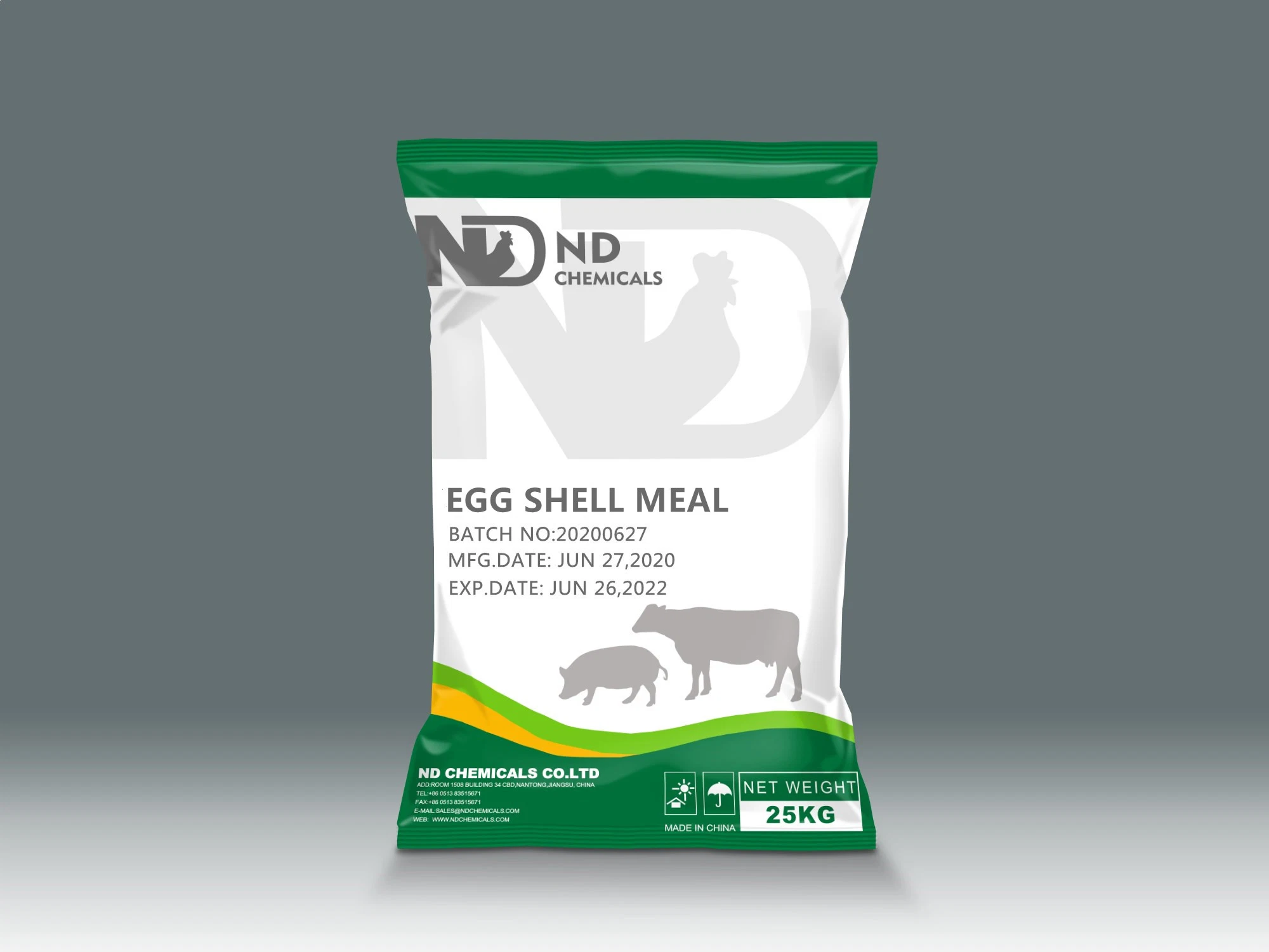 Feed Grade Affordable Egg Shell Meal Animal Feed with High Quality