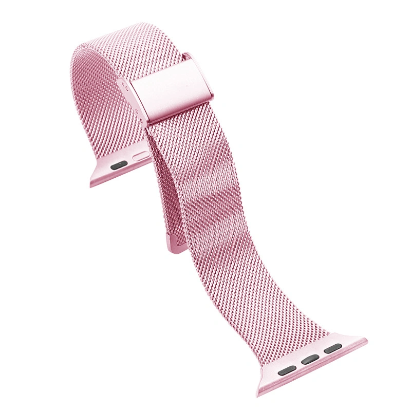 Smart Watch Milanese Mesh Belt Stainless Steel Band Strap iWatch Accessories