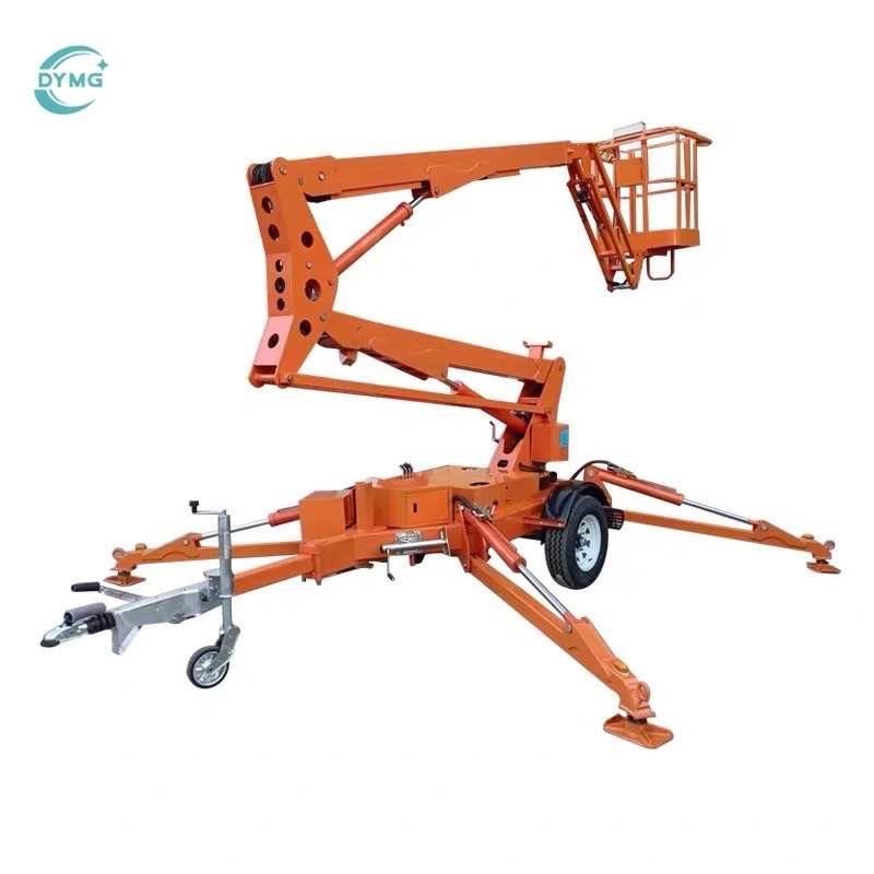 Dymg 8m 10m 12m 14m 16m Hydraulic Mobile Articulated Boom Lift