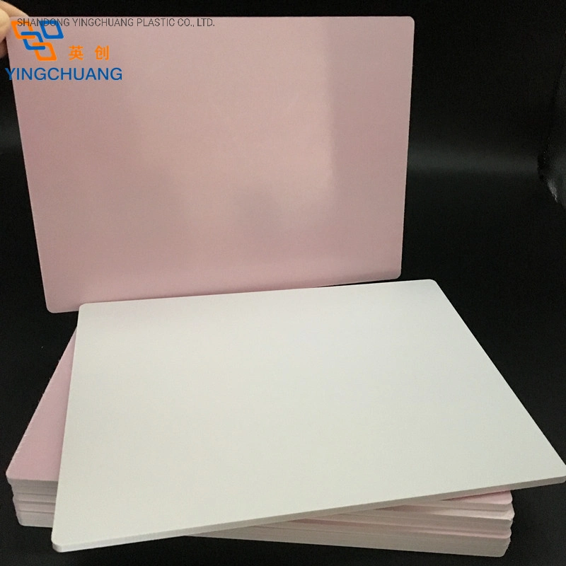 4X8 White Decorative 3mm Plastic Sheet PVC Foam Board